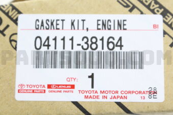 0411138164 GASKET KIT  ENGINE