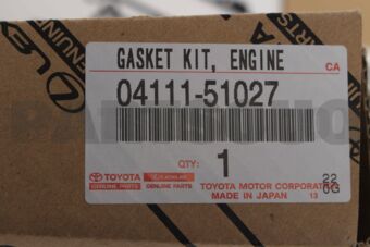 0411151027 GASKET KIT  ENGINE