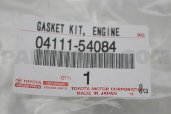 411154084 GASKET
