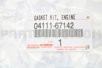 0411167142 GASKET KIT  ENGINE