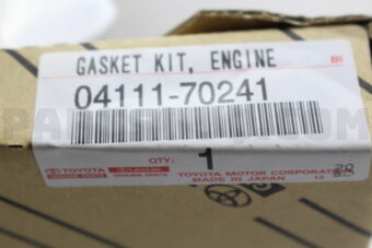 0411170241 GASKET KIT, ENGINE OVERHAUL