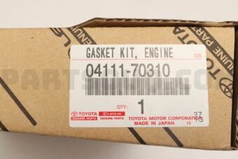 0411170310 GASKET KIT, ENGINE