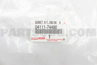 0411174490 GASKET KIT, ENGINE OVERHAUL