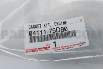 0411175D80 GASKET KIT  ENGINE
