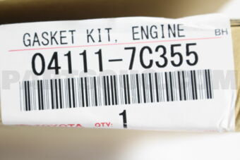 041117C355 GASKET KIT  ENGINE