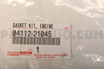 0411221045 GASKET KIT  ENGINE