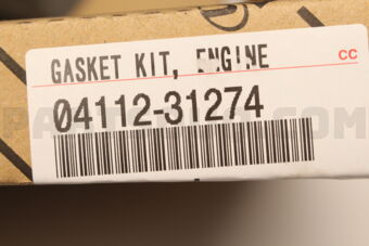 0411231274 Toyota GASKET KIT, ENGINE VALVE GRIND