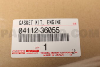 0411236055 Toyota GASKET KIT  ENGINE