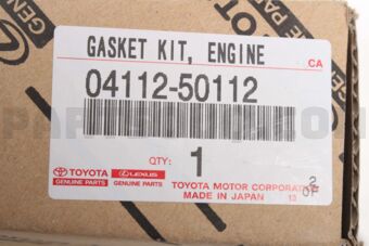 0411250112 GASKET KIT, ENGINE VALVE GRIND