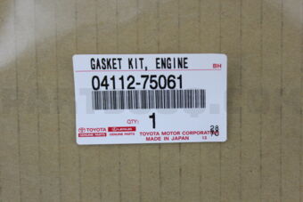 0411275061 GASKET KIT, ENGINE VALVE GRIND