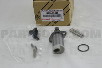 042260L020 VALVE KIT, SUCTION CONTROL