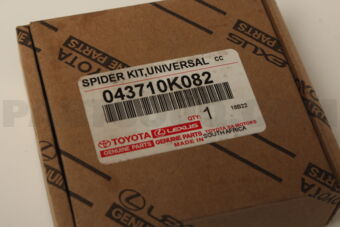 043710K082 Toyota SPIDER KIT, UNIVERSAL JOINT(FOR PROPELLER SHAFT)
