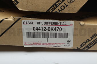 044120K470 GASKET KIT, REAR DIFFERENTIAL CARRIER