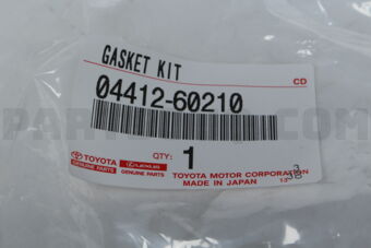 0441260210 GASKET KIT, REAR DIFFERENTIAL CARRIER