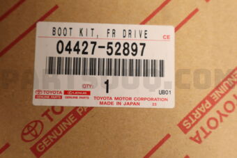 0442752897 Toyota BOOT KIT, FR DRIVE