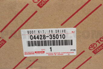 0442835010 BOOT KIT, FRONT DRIVE SHAFT