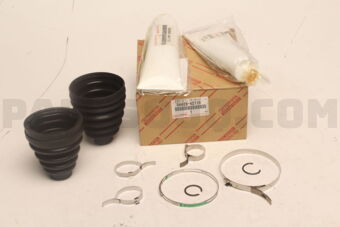 0442842110 Toyota BOOT KIT, FRONT DRIVE SHAFT, IN &amp; OUTBOARD, LH