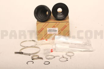 0442842111 Toyota BOOT KIT, FRONT DRIVE SHAFT, IN &amp; OUTBOARD, LH