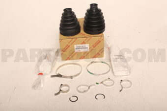 0442842111 Toyota BOOT KIT, FRONT DRIVE SHAFT, IN &amp; OUTBOARD, LH