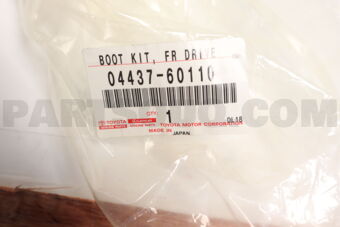 0443760110 Toyota BOOT KIT  FR DRIVE