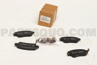 0446502350 PAD KIT, DISC BRAKE, FRONT