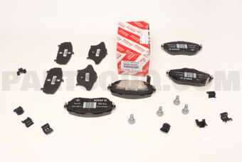 0446502391 Toyota PAD KIT  DISC BRAKE