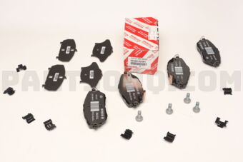 0446502391 Toyota PAD KIT  DISC BRAKE