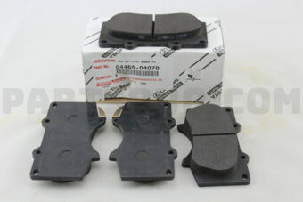 0446504070 PAD KIT, DISC BRAKE, FRONT
