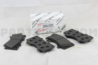 044650C020 PAD KIT, DISC BRAKE, FRONT