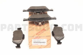 044650D050 PAD KIT, DISC BRAKE, FRONT