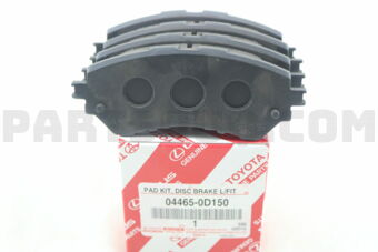 044650D150 PAD KIT, DISC BRAKE, FRONT