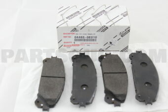 044650E010 PAD KIT, DISC BRAKE, FRONT