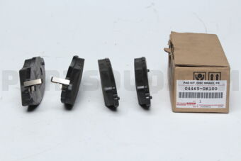 044650K100 PAD KIT, DISC BRAKE, FRONT