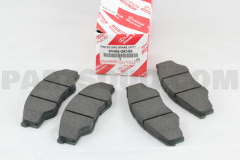044650K160 PAD KIT, DISC BRAKE, FRONT