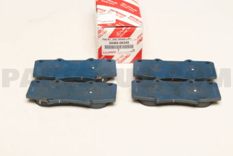 044650K340 PAD KIT, DISC BRAKE, FRONT