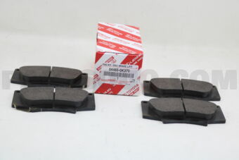 044650K370 PAD KIT, DISC BRAKE