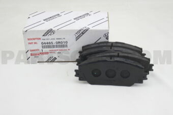 044650R010 PAD KIT, DISC BRAKE, FRONT