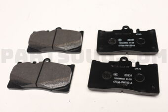 044650W060 Toyota PAD KIT, DISC BRAKE, FRONT