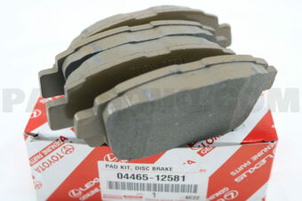 0446512581 PAD KIT, DISC BRAKE, FRONT