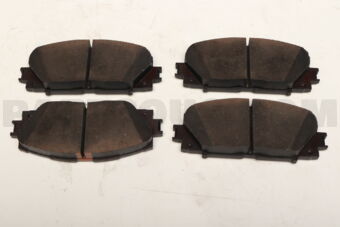 0446512640 PAD KIT, DISC BRAKE, FRONT