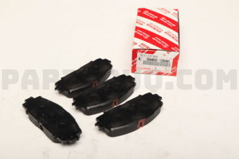 0446512640 PAD KIT, DISC BRAKE, FRONT