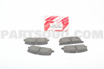 0446516120 PAD KIT, DISC BRAKE, FRONT
