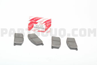 0446516120 PAD KIT, DISC BRAKE, FRONT