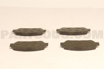 0446521020 PAD KIT, DISC BRAKE, FRONT