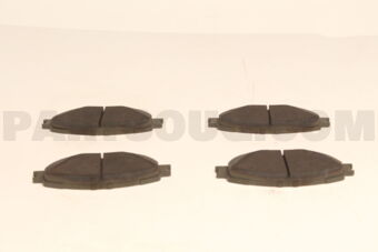 0446521020 PAD KIT, DISC BRAKE, FRONT