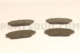 0446521020 PAD KIT, DISC BRAKE, FRONT