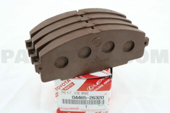 0446526320 PAD KIT, DISC BRAKE, FRONT