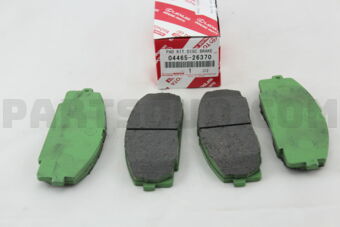 0446526370 PAD KIT, DISC BRAKE, FRONT