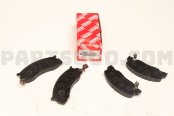 0446528360 PAD KIT, DISC BRAKE, FRONT