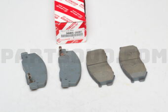 0446528381 PAD KIT, DISC BRAKE, FRONT